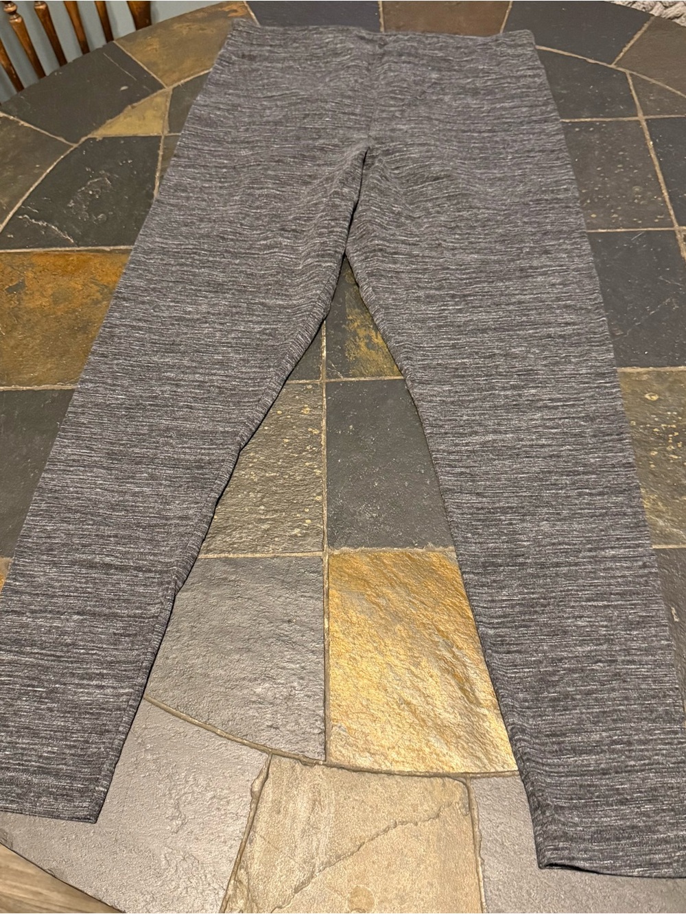 Time and Tru Heather Gray Stretch Leggings